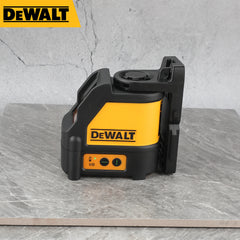 DEWALT DW088CG 2-Lines Green Beam Cross Line Laser Level Self-Levelling 50m Range (with Detector) Naked Tool