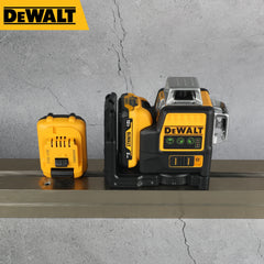 2026 DEWALT DW089LG Lithium Battery Green Laser Level | 12 Lines 3 Sides 360° Horizontal Vertical | Outdoor Leveling Measurin