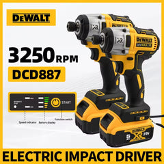 DEWALT DCD887 Wireless Brushless Electric Screwdriver Drill Tool Cordless Power Tool for Removing Screws And Drilling
