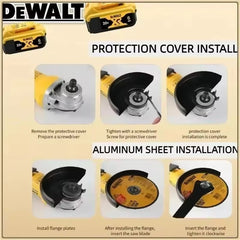 Dewalt DCG406 125MM Angle Grinder Cordless Brushless 9000RPM Cutting Machine Polishing Machine For Dewalt Battery