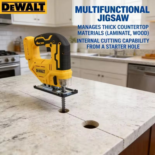 Dewalt 2700RPM Brushless Curve Saw 20V Cordless Electric Jig Saw Portable Multifunction Adjustable Woodworking Power Tool