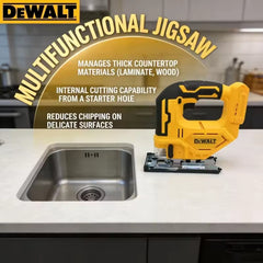 Dewalt 2700RPM Brushless Curve Saw 20V Cordless Electric Jig Saw Portable Multifunction Adjustable Woodworking Power Tool