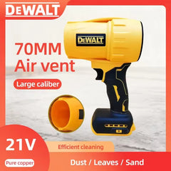 Dewalt 30000RPM Air Blower Cordless Turbo Fan Handheld Violent Fan Dryer 20V Rechargeable Dust Blowing Tool（only machine）